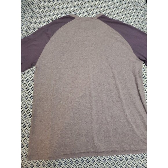 01.ALGO 01 Crew Neck T-Shirt Quick Dry SPF 40 Heathered Lilac Men's Size XXL - Picture 12 of 12